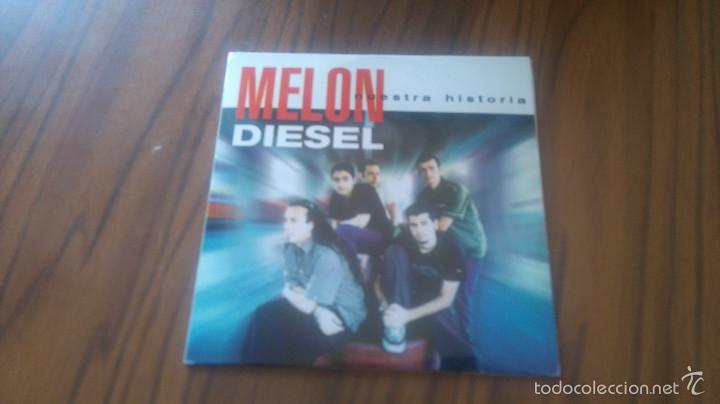 CDs de m&uacute;sica: MEL&Oacute;N DIESEL. NUESTRA HISTORIA. CD PROMO EN CART&Oacute;N EN BUEN ESTADO.