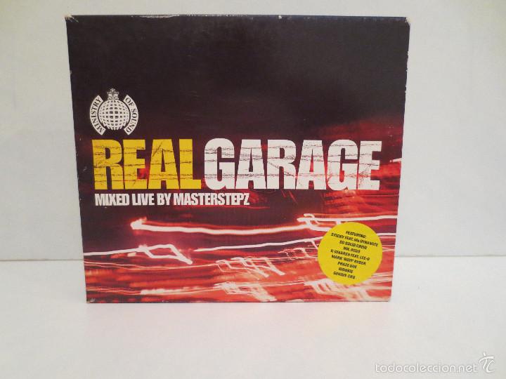 CDs de m&uacute;sica: DOBLE CD- REALGARAGE - MIXED LIVE BY MASTERSTEPZ - Foto 1