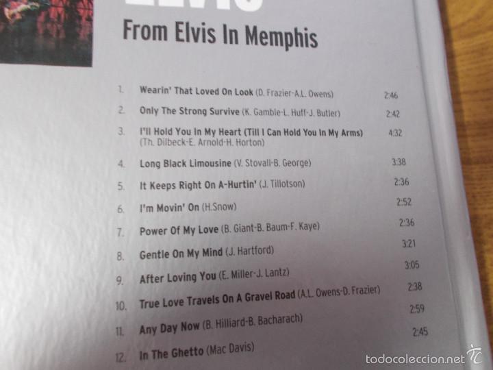 CDs de m&uacute;sica: ELVIS FROM ELVIS IN MEMPHIS. CON LIBRO - Foto 2