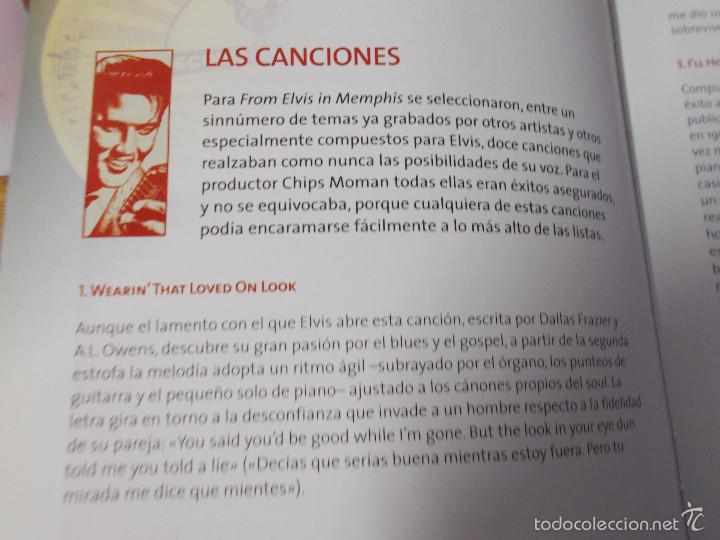 CDs de m&uacute;sica: ELVIS FROM ELVIS IN MEMPHIS. CON LIBRO - Foto 8