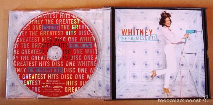 CDs de m&uacute;sica: WHITNEY HOUSTON - THE GREATEST HITS (2CD) 2000 - Foto 2