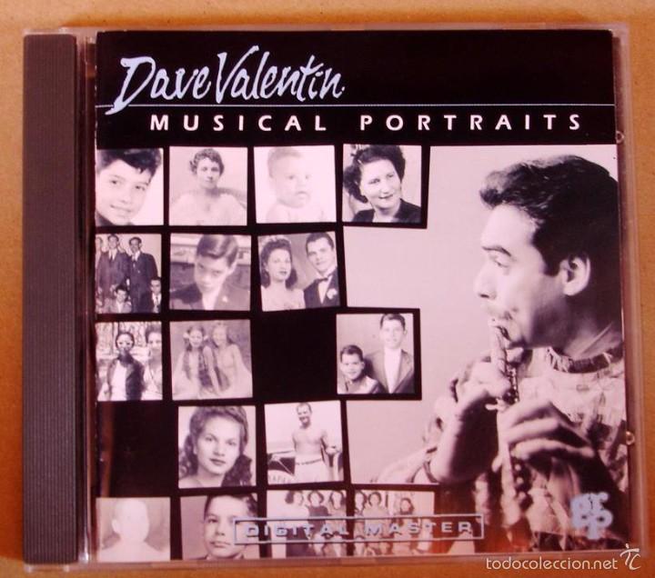CDs de m&uacute;sica: DAVE VALENTIN - MUSICAL PROTRAITS (CD) 1992 - Foto 1
