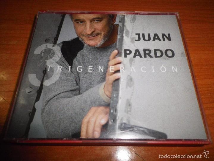 JUAN PARDO TRIGENERACION CD DOBLE DEL AÑO 2001 CONTIENE 27 TEMAS 2 CD JUAN Y JUNIOR LOS BRINCOS RARO (Música - CD's Melódica )