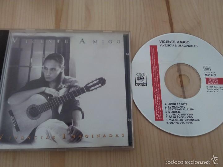 Music CDs: Vicente Amigo- Vivencias Imaginadas-flamenco