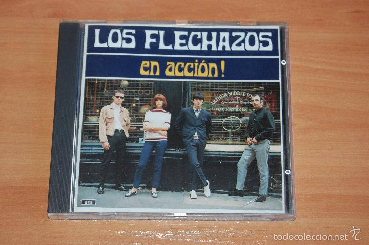 CDs de m&uacute;sica: CD LOS FLECHAZOS EN ACCION - Foto 1