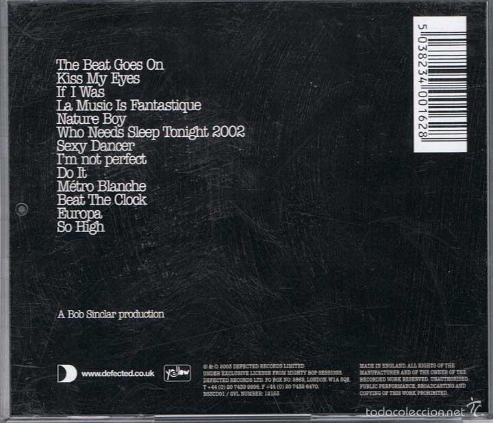 CDs de m&uacute;sica: Bob Sinclar - III. CD - Foto 2