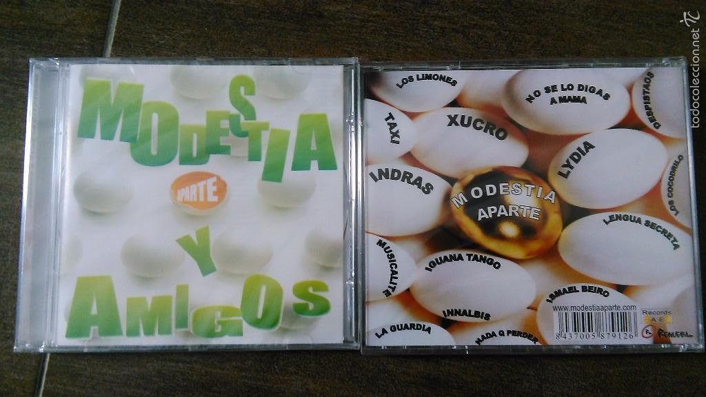 CDs de m&uacute;sica: Modestia aparte y amigos cd.precintado - Foto 1