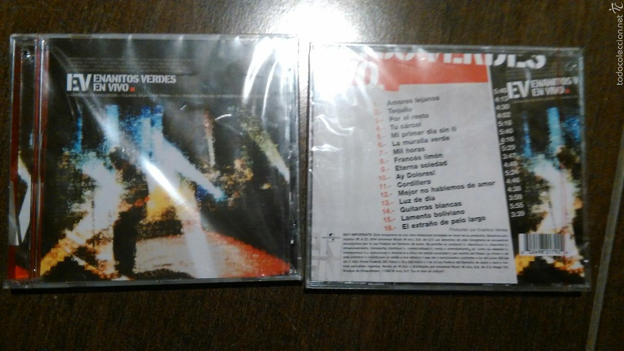 CDs de m&uacute;sica: Enanitos verdes en vivo cd mexico 2004 precintado /2
