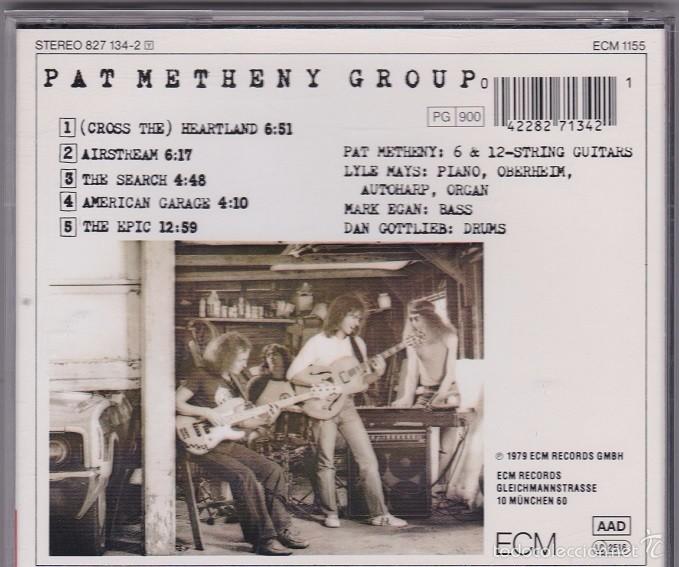 CDs de m&uacute;sica: Pat Metheny Group - American Garage - Foto 2