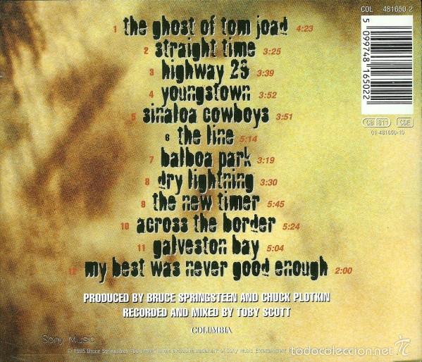 CDs de m&uacute;sica: Bruce Springsteen-The Ghost Of Tom Joad - Foto 2