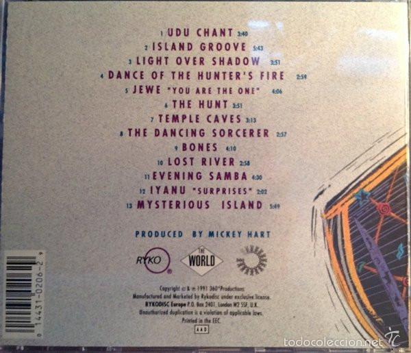 CDs de m&uacute;sica: Mickey Hart - Planet Drum - Foto 2