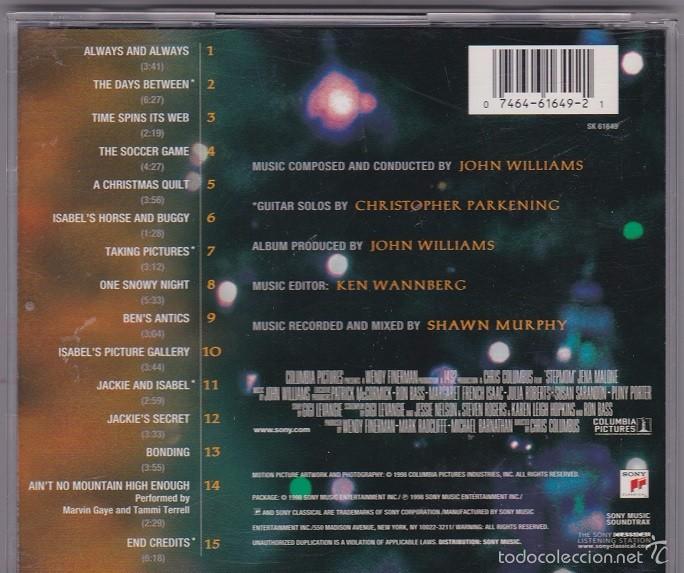 CDs de m&uacute;sica: Stepmom - John Williams - Foto 2