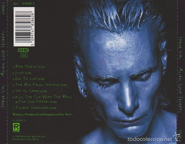 CDs de m&uacute;sica: Steve Vai --Alien Love Secrets - Foto 2