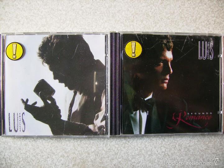 CDs de m&uacute;sica: LUIS MIGUEL.ROMANCE + SEGUNDO ROMANCE - Foto 1