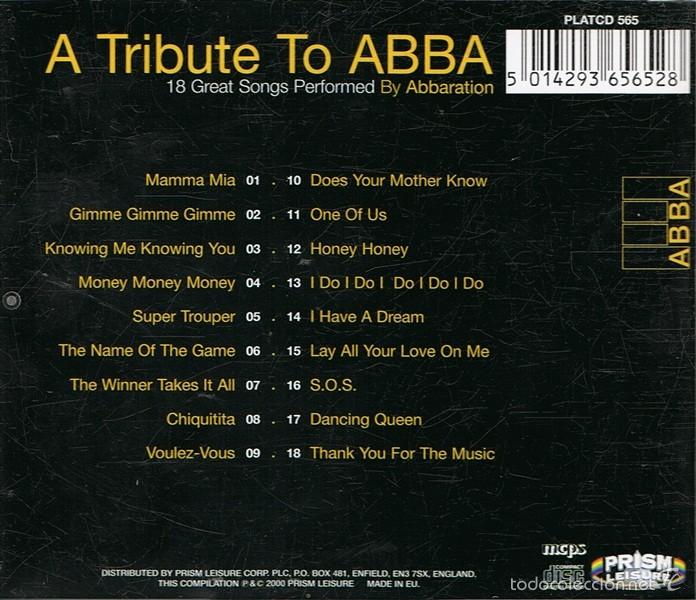 CDs de m&uacute;sica: CD A TRIBUTE TO ABBA - Foto 2