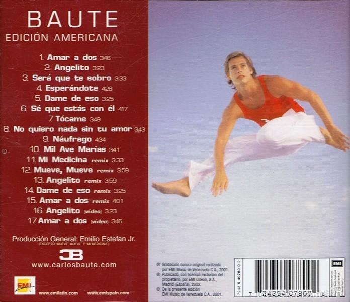 CDs de m&uacute;sica: CD BAUTE  EDICI&Oacute;N AMERICANA - Foto 2