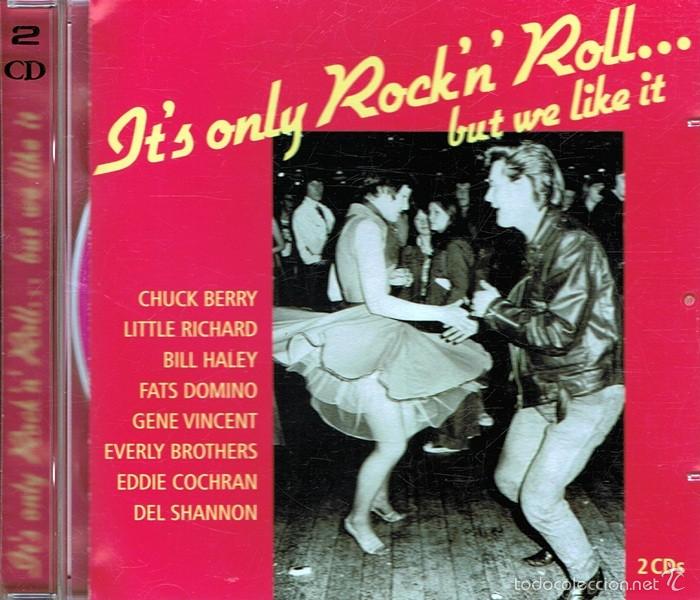 CDs de m&uacute;sica: CD IT&acute;S ONLY ROCK&acute;N&acute;ROLL ... &uml;BUT WE LIKE IT&uml;  (2 CD) - Foto 1
