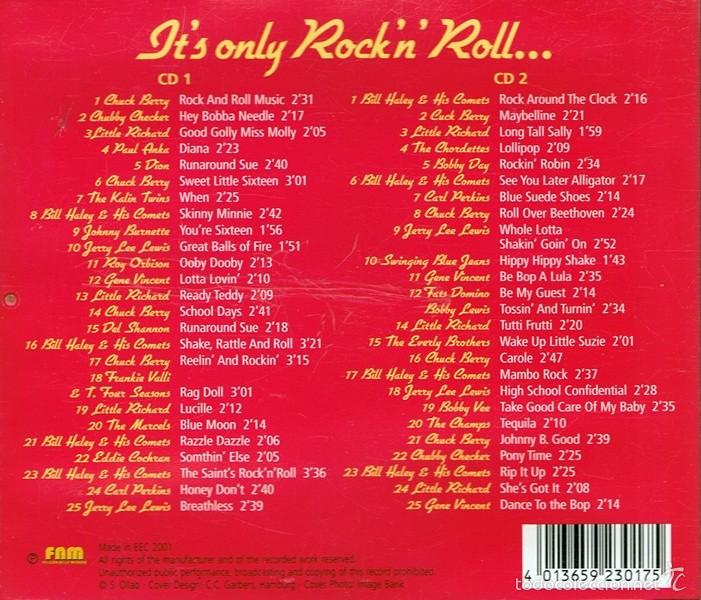 CDs de m&uacute;sica: CD IT&acute;S ONLY ROCK&acute;N&acute;ROLL ... &uml;BUT WE LIKE IT&uml;  (2 CD) - Foto 2