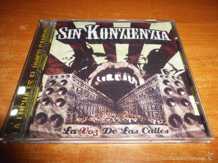 CDs de m&uacute;sica: SIN KONZIENZIA La voz de las calles CD ALBUM DEL A&Ntilde;O 2011 CONTIENE 11 TEMAS