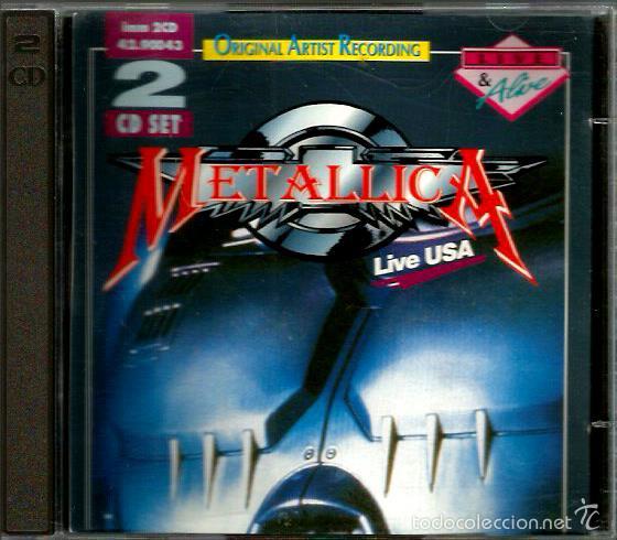 CDs de m&uacute;sica: DOBLE CD METALLICA : LIVE & ALIVE - Foto 1