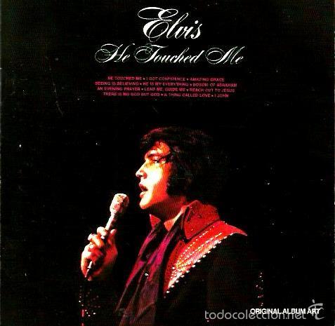 CDs de m&uacute;sica: CD ELVIS PRESLEY : HE TOUCHED ME - Foto 1