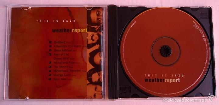 CDs de m&uacute;sica: WEATHER REPORT - THIS IS JAZZ (CD) 1996 - Foto 2