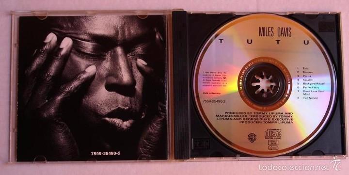 CDs de m&uacute;sica: MILES DAVIS - TUTU (CD) 1986 - Foto 2