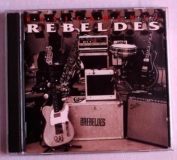 CDs de m&uacute;sica: LOS REBELDES - BASICAMENTE REBELDES ( 2CD ) 1995 - Foto 1