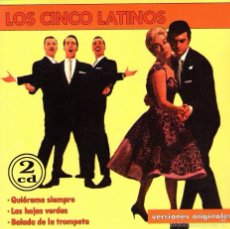 CDs de Música: DOBLE CD ALBUM: LOS CINCO LATINOS - VERSIONES ORIGINALES - 25 TRACKS - PROMO SOUND AG - AÑO 1999