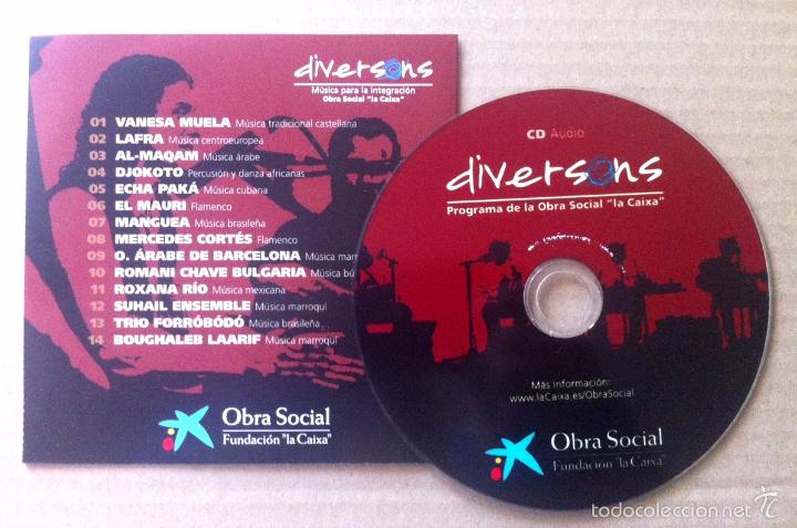 CDs de m&uacute;sica: DIVERSONS - M&Uacute;SICA PARA LA INTEGRACI&Oacute;N - Foto 2