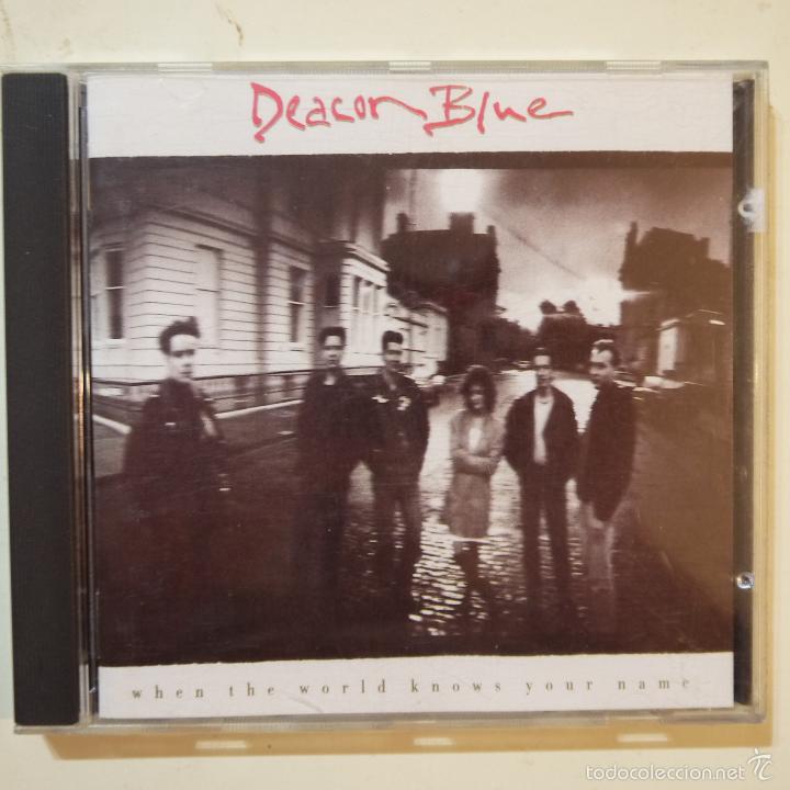 CDs de m&uacute;sica: DEACON BLUE - WHE THE WORLD KNOW YOUR NAME - CD 1989 - Foto 1
