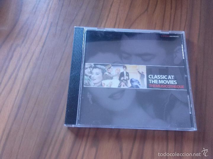 CD di Musica: CLASSIC AT THE MOVIES. THEMUSICOTHEQUE. M&Uacute;SICA DE PEL&Iacute;CULAS. B.S.O. BUEN ESTADO. RARO