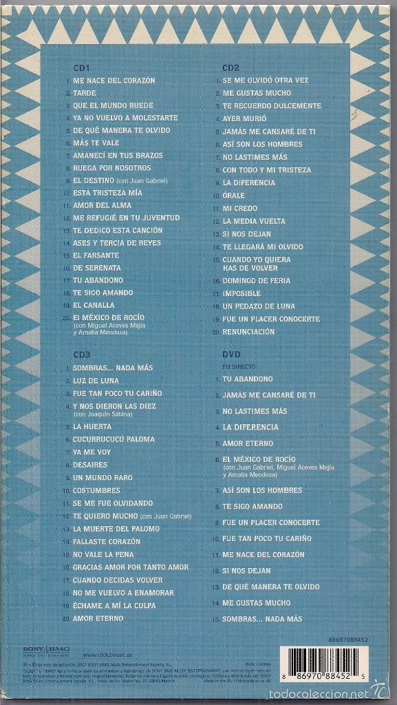 CDs de m&uacute;sica: Rocio Durcal Amor eterno - Foto 2