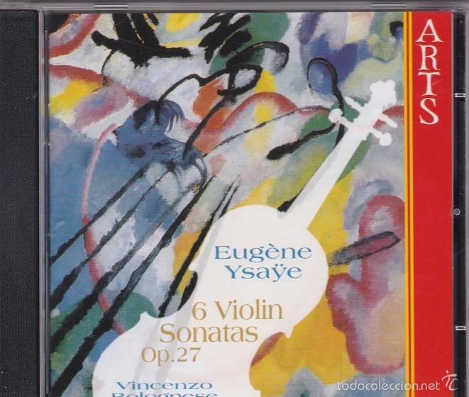 CDs de M&uacute;sica: Ysa&yuml;e: Sonatas for violin solo, Op. 27 (1997) - Vincenzo Bolognese (violin)