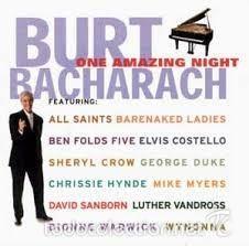 CDs de m&uacute;sica: burt bacharach one amazing night cd - Foto 1