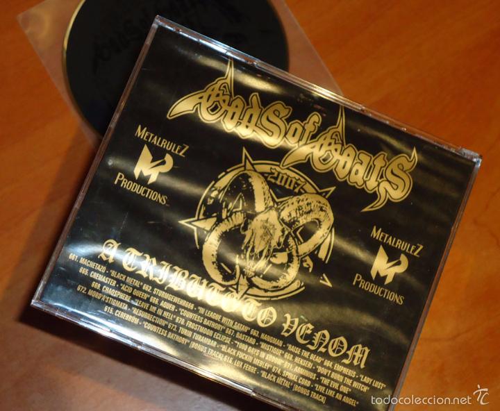 Music CDs: VV.AA. - Gods Of Goats - A Tribute To Venom [Machetazo, Lux Ferre, Cerebrum...] - Foto 2 - 50543829