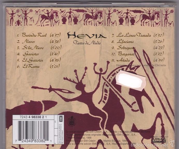 CDs de m&uacute;sica: Hevia - Tierra de Nadie - Foto 2