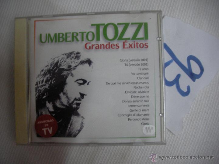 CDs de m&uacute;sica: CD MUSICA - UMBERTO TOZZI - Foto 1