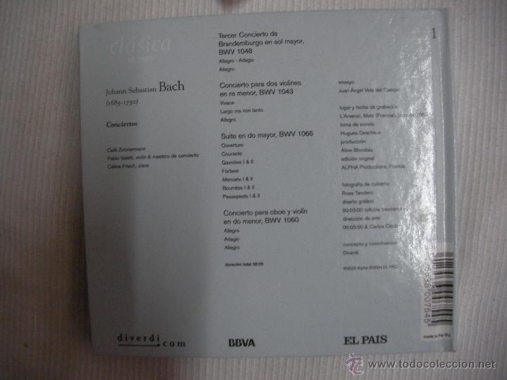 CDs de m&uacute;sica: CD MUSICA - BACH - ENVIO GRATIS A ESPA&Ntilde;A - Foto 2