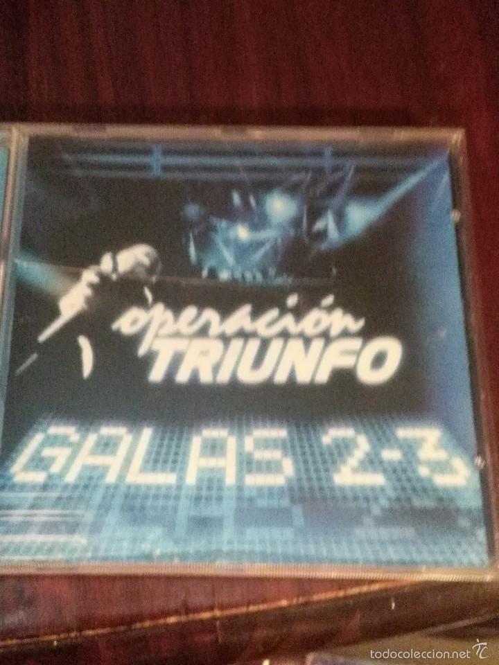 CDs de m&uacute;sica: OPERACI&Oacute;N TRIUNFO. GALAS 1 - 2. B1CD - Foto 1