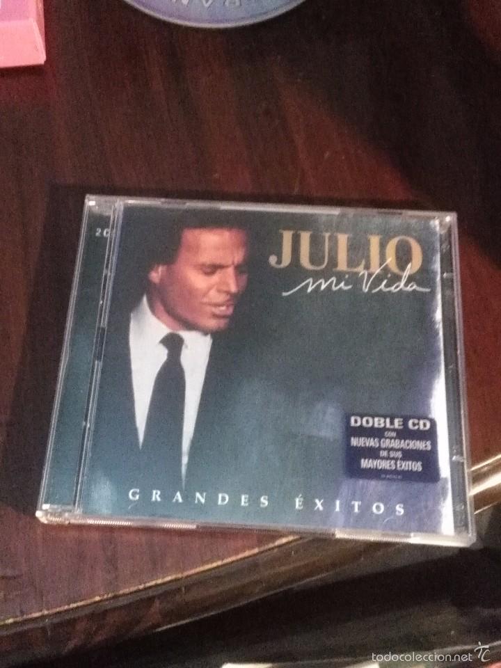 CDs de m&uacute;sica: JULIO MI VIDA. GRANDES &Eacute;XITOS. 2CD. B1CD - Foto 1