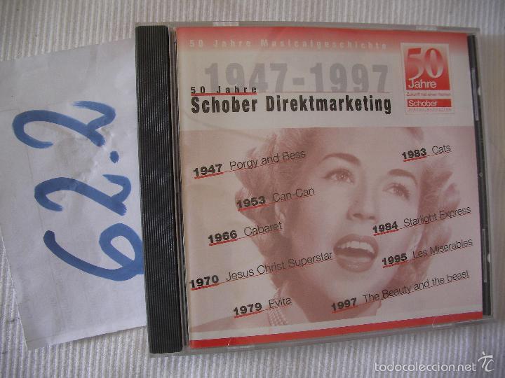 CDs de M&uacute;sica: CD MUSICA - 50 A&Ntilde;OS DE MUSICA - ENVIO GRATIS A ESPA&Ntilde;A