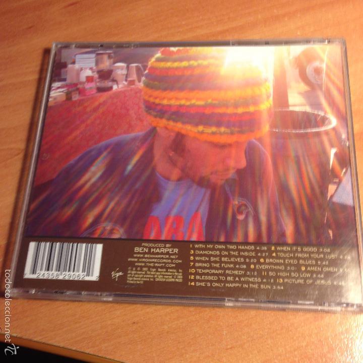 CDs de m&uacute;sica: BEN HARPER (DIAMONDS ON THE INSIDE) CD 14 TRACKS 2003 EU ( CDI1) - Foto 3
