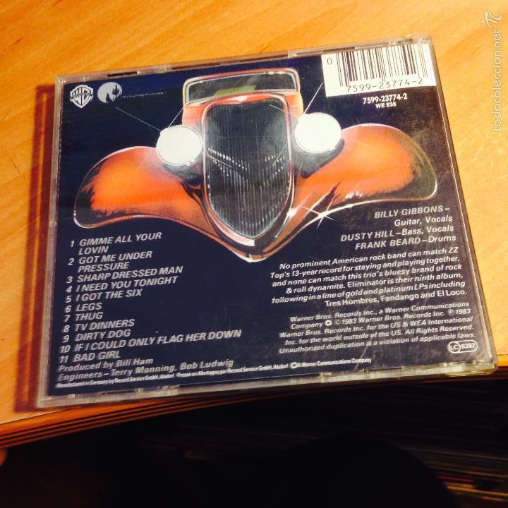 CDs de m&uacute;sica: ZZ TOP (ELIMINATOR) CD 11 TRACKS GERMANY (CDI1) - Foto 3