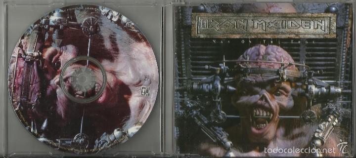 CDs de m&uacute;sica: IRON MAIDEN MAXI CD MAN ON THE EDGE + 3 - Foto 1