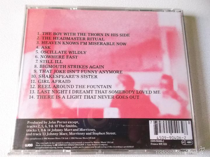 CDs de m&uacute;sica: THE SMITHS - THE BEST II - 1992 - Foto 2