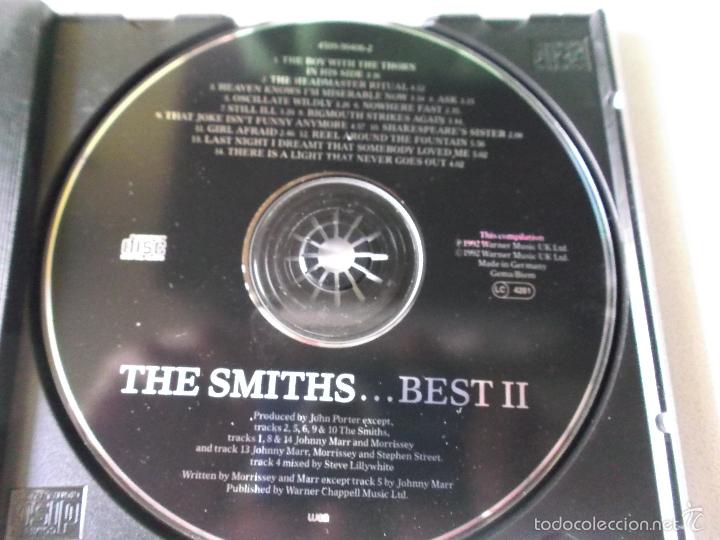 CDs de m&uacute;sica: THE SMITHS - THE BEST II - 1992 - Foto 3