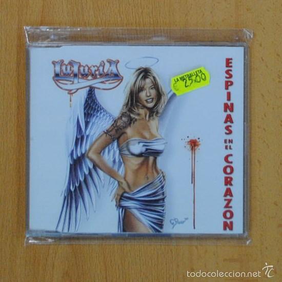 CDs de m&uacute;sica: LUJURIA - ESPINAS EN EL CORAZON - CD SINGLE - Foto 1