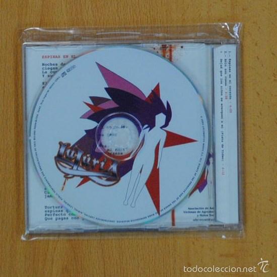 CDs de m&uacute;sica: LUJURIA - ESPINAS EN EL CORAZON - CD SINGLE - Foto 2