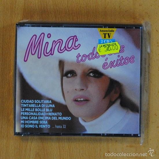 CDs de m&uacute;sica: MINA - TODOS SUS EXITOS - CD - Foto 1